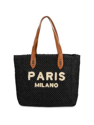 Torba boho , paris milano - 10 czarny