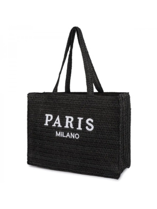 Torba boho, paris milano - 25, czarny